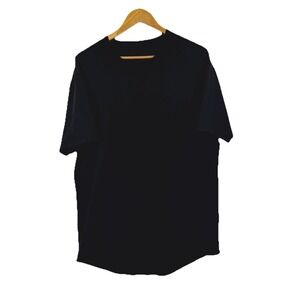 BYLT Premium Basics Drop-Cut T-Shirt Men's XL Black Crewneck Short Sleeve Tee